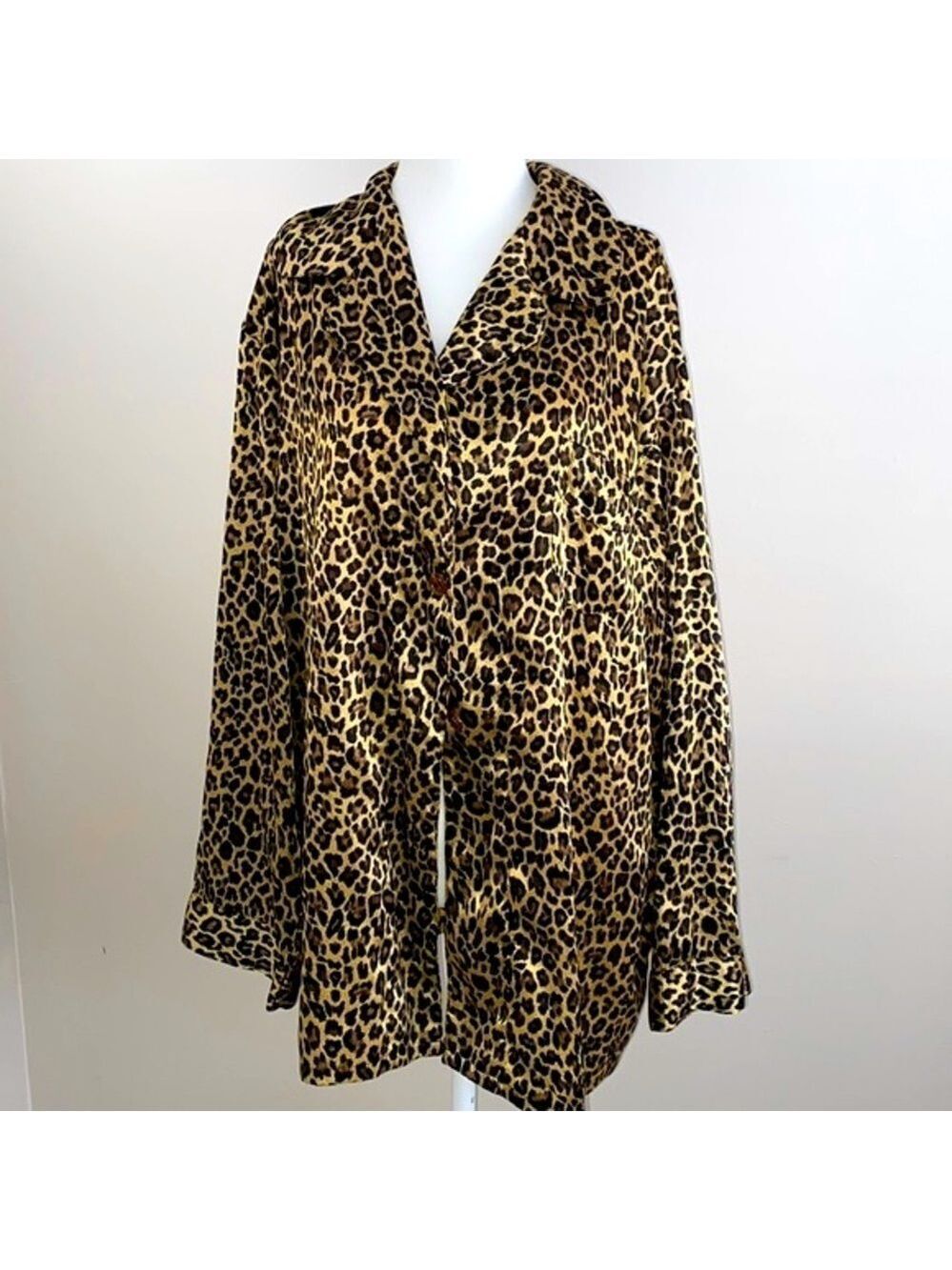 Victoria’s Secret vintage cheetah satin pajama set